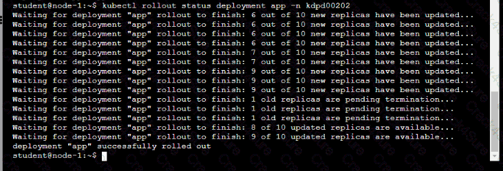 CKAD question answer